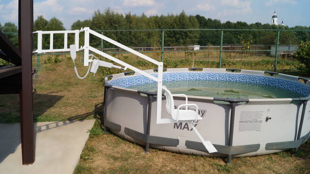 Подъёмник для бассейна с высоким бортом
